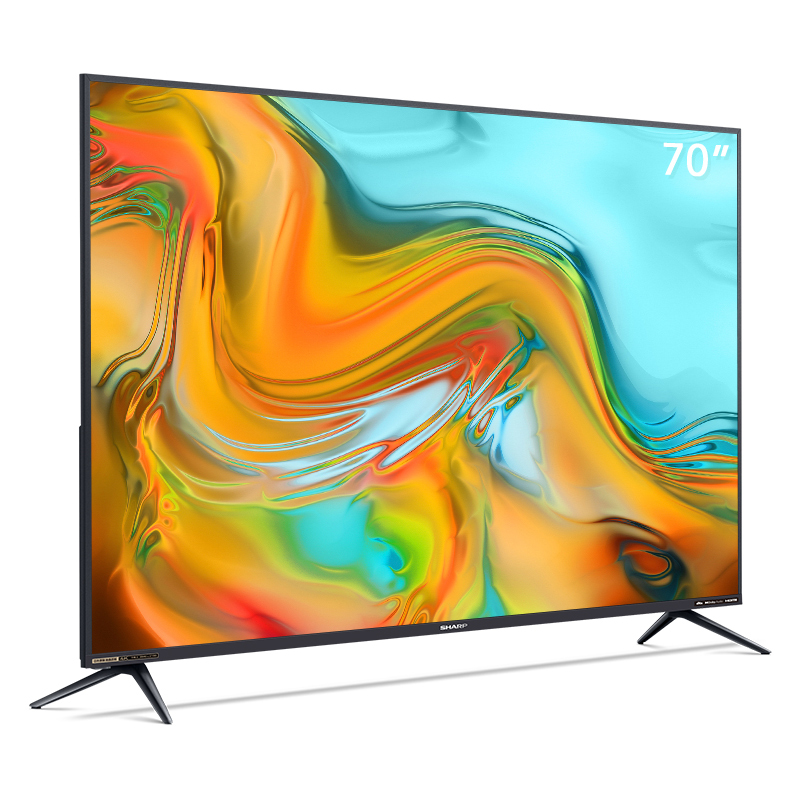 夏普(SHARP)4T-C70S3DA 70英寸4K超高清智能网络液晶平板电视机彩电