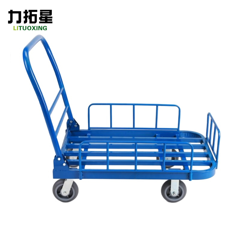 力拓星 围栏手推车 75*50配5寸灰胶轮380斤 个高清大图
