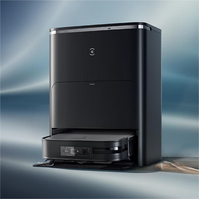 科沃斯(Ecovacs) DEX86-19EA 扫地机器人 X2上下水套装(深空灰)扫拖一体自动清洗自动集尘