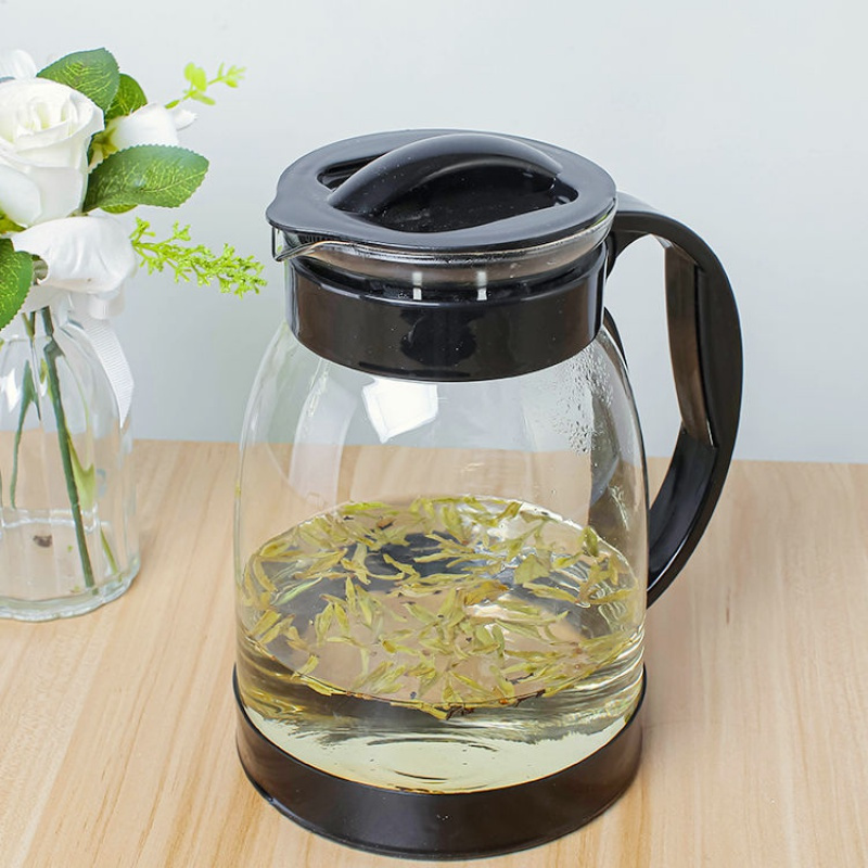 加厚大容量玻璃水壶冷水壶饮料壶凉水壶果汁壶扎啤壶家用水壶耐热