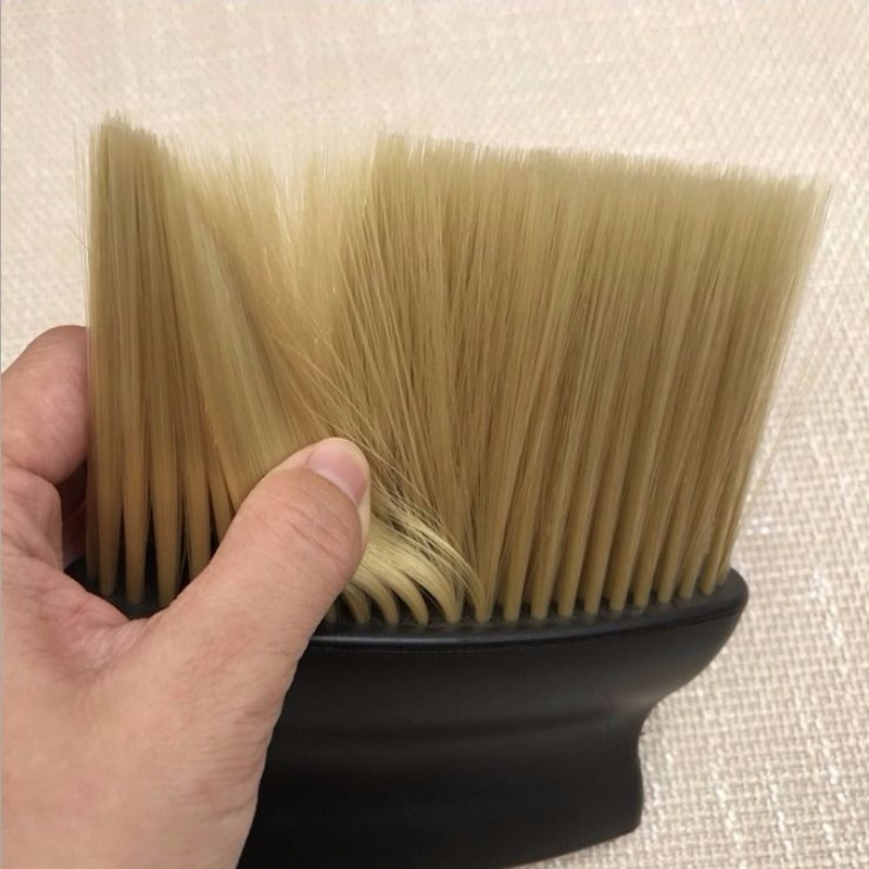 扫头发刷子理发美发刷毛发清洁刷碎发刷纤维毛去发刷毛扫美发工具 白毛刷