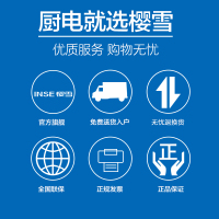 樱雪（INSE）4.5KW大火力 一级能效 燃气灶煤气灶 天然气灶具嵌入式台式两用双灶JZT-Q1808(B) W