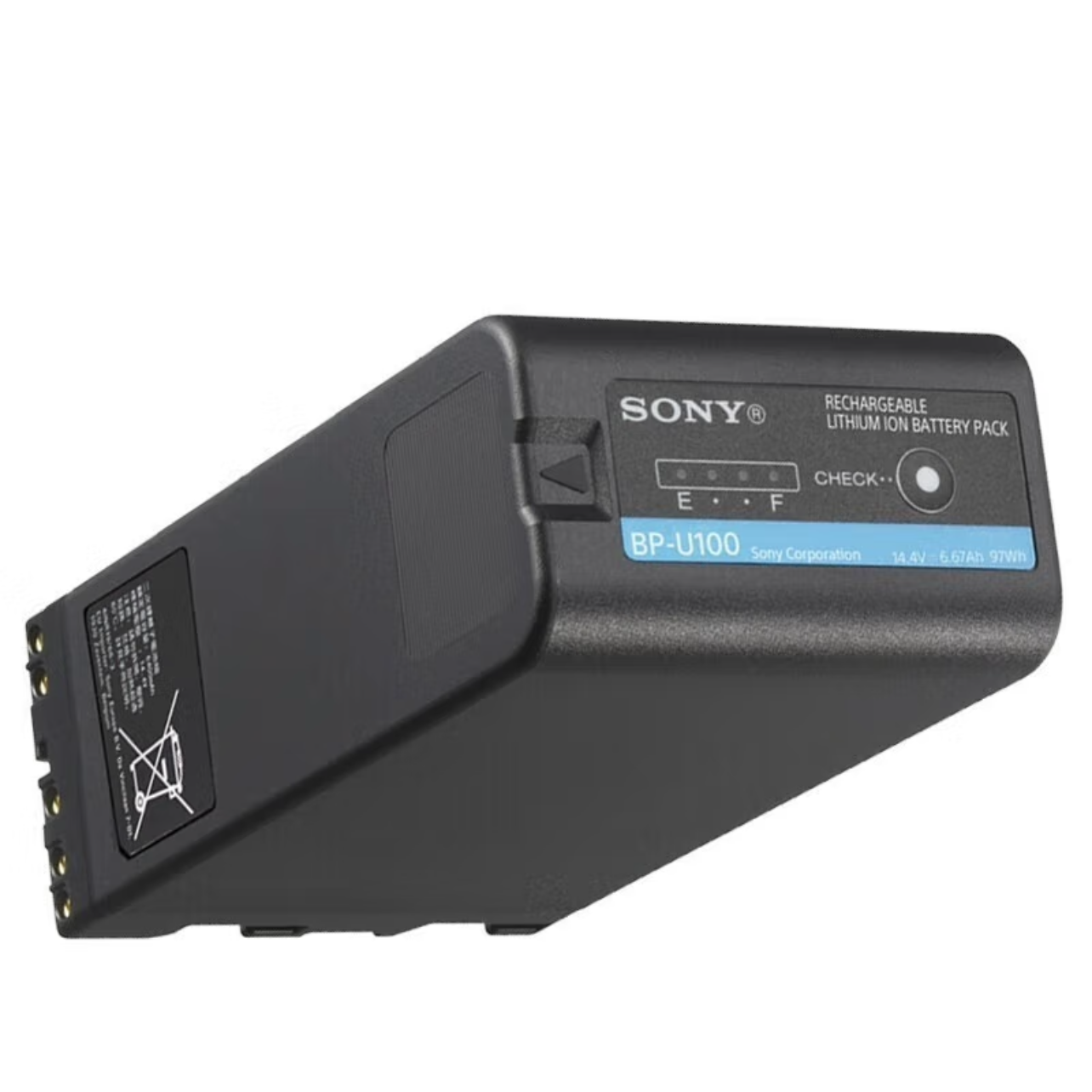 索尼/SONY 原装电池 BP-U100 6400mAh 97Wh锂电池 专业摄像机电池 一块高清大图