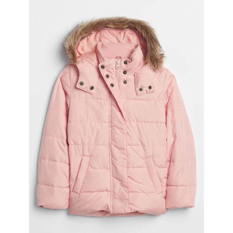盖璞 Gap 婴童外套 风衣gap女童可爱连帽毛领棉服473876秋冬2020新款洋气童装保暖厚外套 价格图片品牌报价 苏宁易购gap官方旗舰店