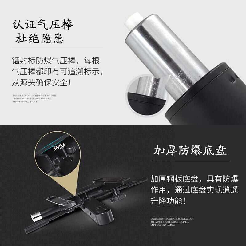 绵冠MIANGUAN绵冠MIANGUAN牛皮老板椅真皮大班椅电脑椅家用带升降转椅舒适办公椅可躺椅子黑色