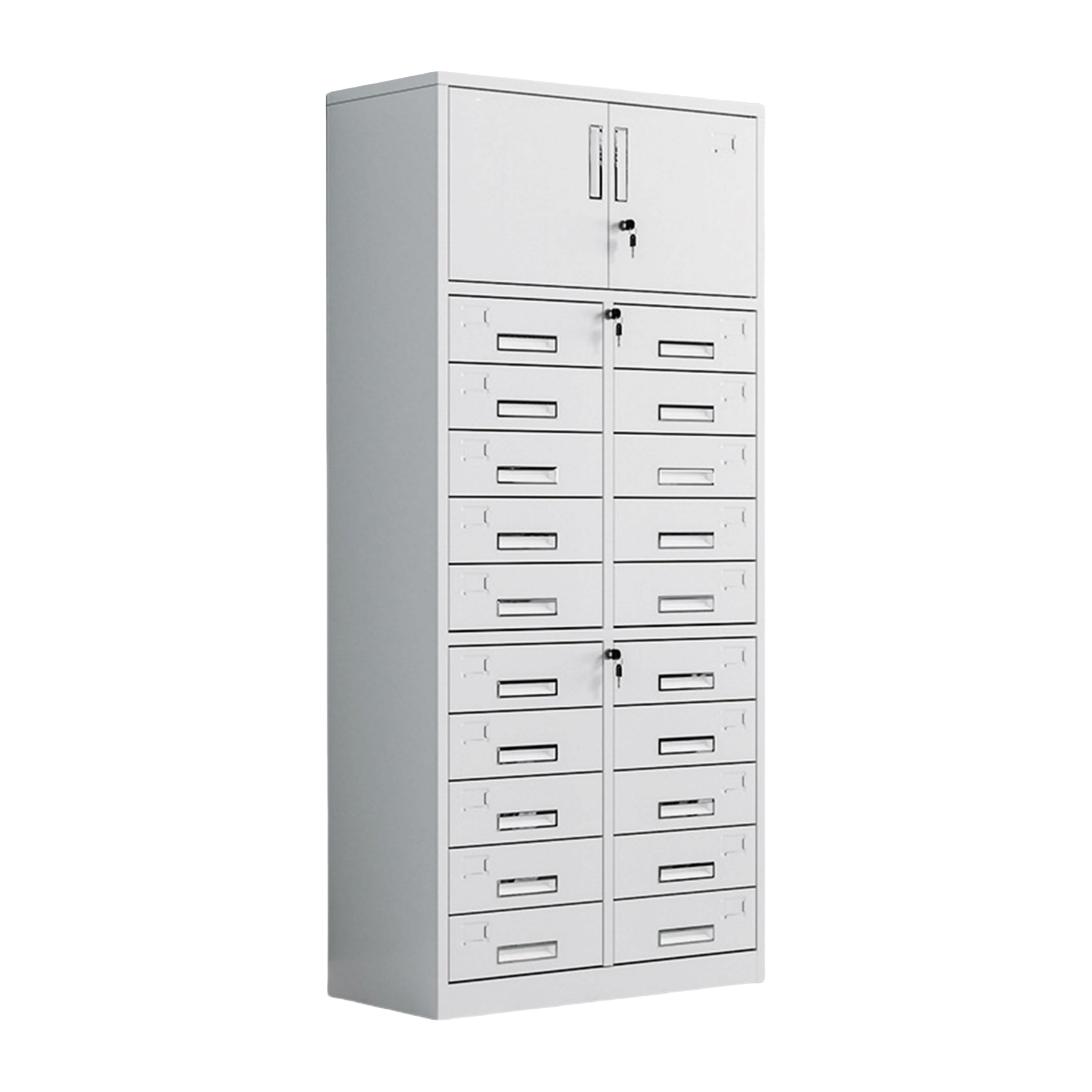 芙首泰办公资料柜2门20抽850*390*1800mm台高清大图