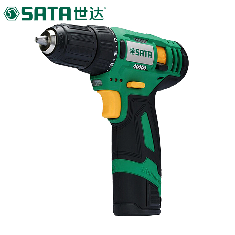 世达(SATA)J系列12V锂电电钻/起子机 电动冲击钻 51005