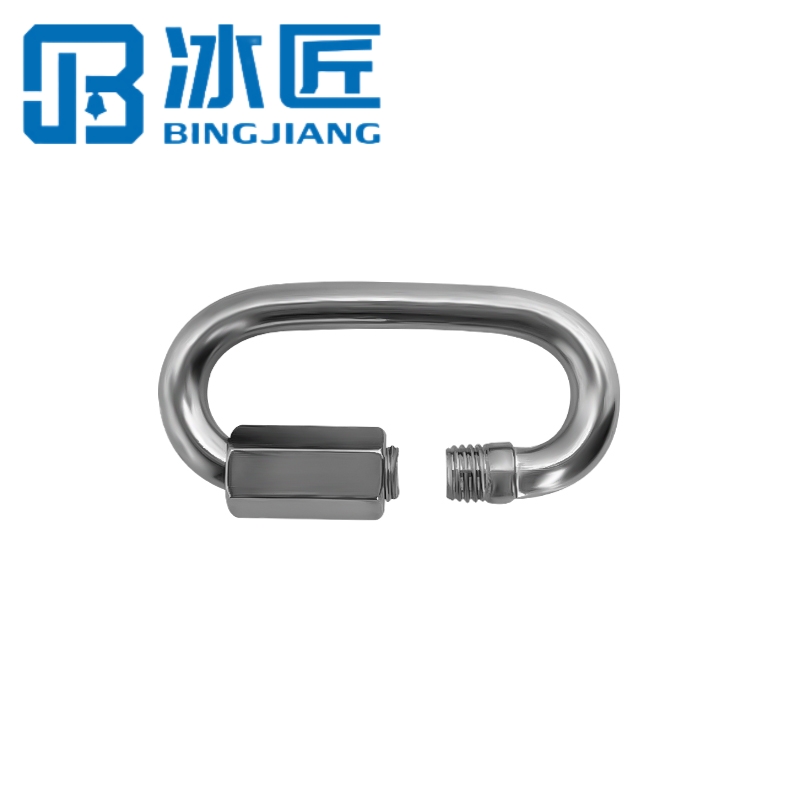 冰匠 304不锈钢弹簧扣保险安全扣 个
