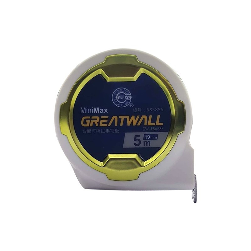 长城精工钥匙扣环迷你卷尺挂件便携迷你尺A58mini钢卷尺 GW-2A58W 680042
