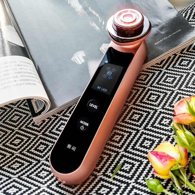 雅萌(YA-MAN) 红光射频 导入导出 家用美容仪 日本进口洁面仪 嫩肤瘦脸 HRF-10T PRO高清大图