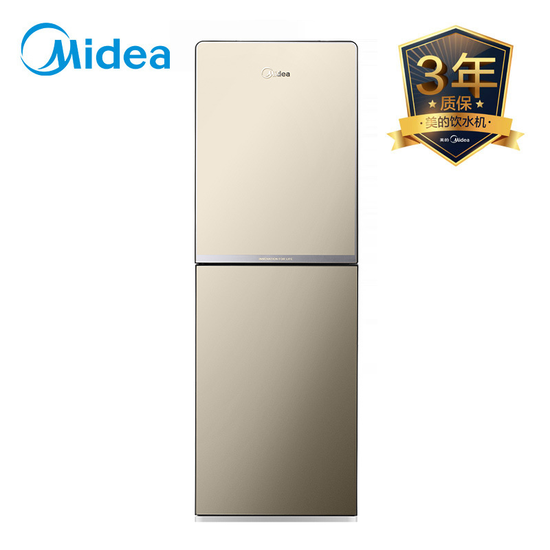 [新品震撼上市]美的(Midea)立式饮水机温热型饮水机双门家用茶吧机柜式办公室高端饮水机YR1518S-X摩卡金