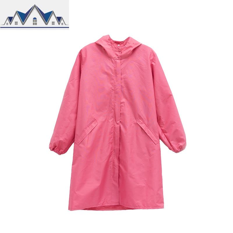 韩系外套围裙防水防油中长款家用厨房做饭家务女时尚大人工作罩衣 三维工匠图片