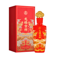 宜宾五粮液仙林生态酒业有限公司 龙赐吉祥绿豆酒(中国红) 52度高度酒 500ml*1瓶装