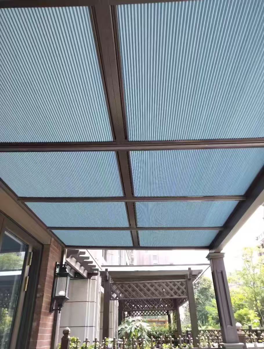 泰芝峰 电动蜂巢天棚帘 定制/平方米
