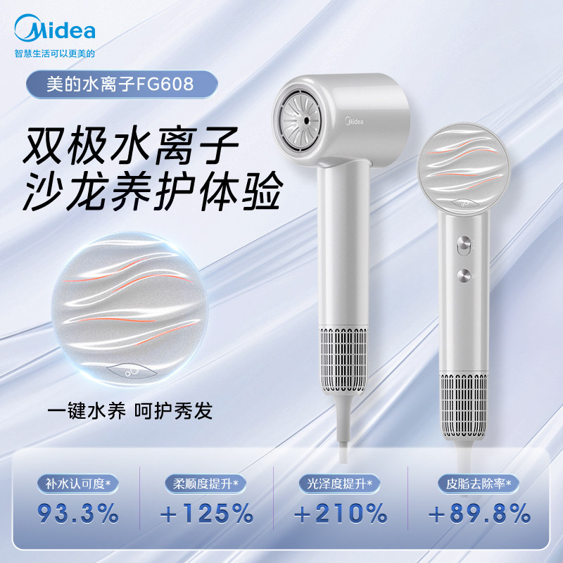 美的(Midea)电吹风机 FG608 银色(单位:台)