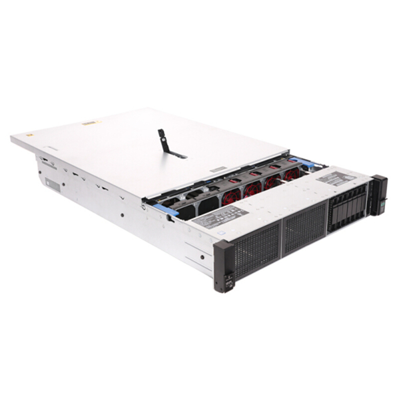 惠普(HPE)DL388G10 2U机架服务器 至强4208*2 192G 480固态*2+2.4TSAS*3 500W*2