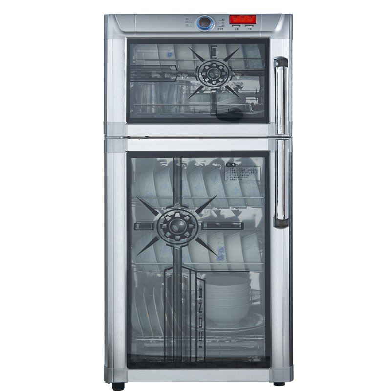 万宝wanbao33号138升消毒柜消毒碗柜二星级立式台式家用商用双门