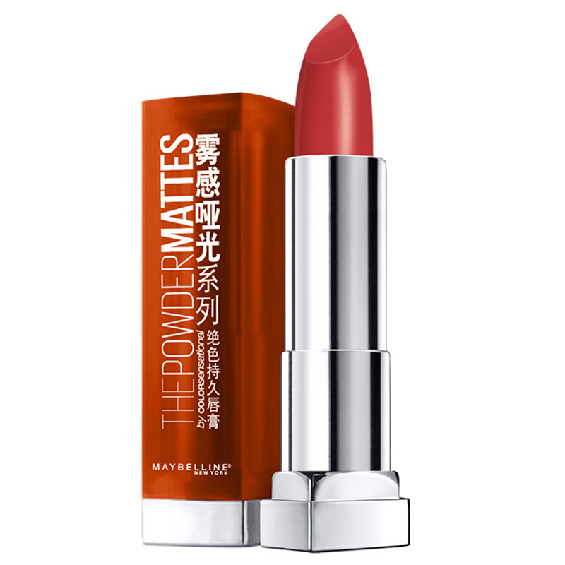 美宝莲maybelline绝色持久唇膏雾感哑光系列c06pm39g