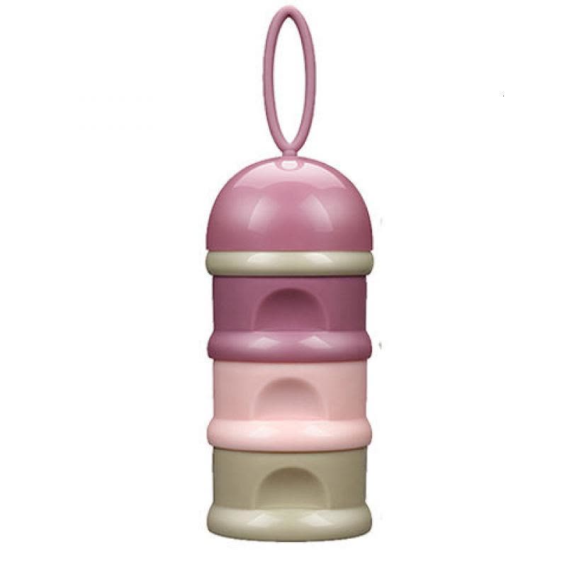 婴儿装奶粉盒便携式外出大容量宝宝分装储存罐迷你小号密封奶粉格图片