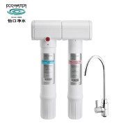 怡口净水(ECOWATER) 800FFDC净水器家用厨房直饮超滤机 无桶无废水不插电