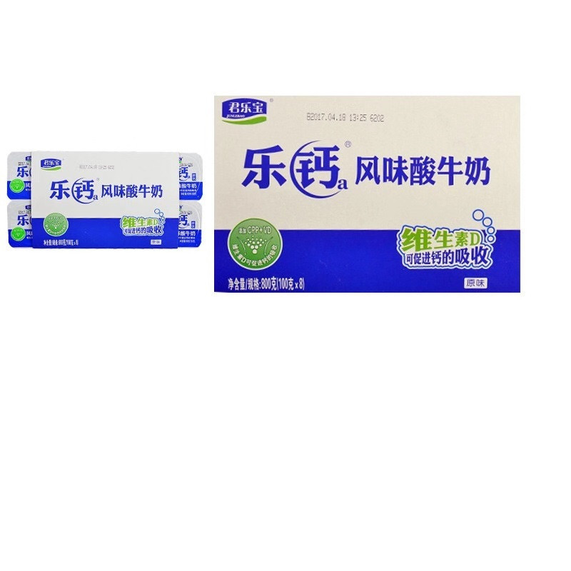 君乐宝乐钙酸牛奶(原味)100g*8