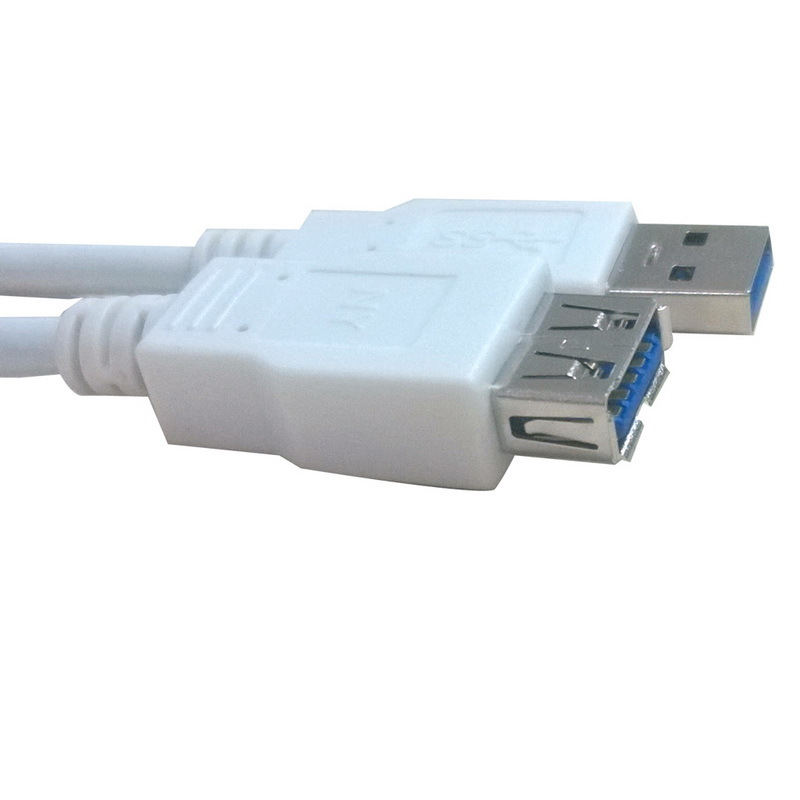 酷比客(L-CUBIC) USB-AM-AF 白色 USB3.0延长线 LCCPUSB3AMAFWH-2M (单位:根)