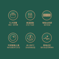利仁(Liven)空气炸锅家用多功能无油煎炸无烟5L大容量热空气循环不粘烤架易清洗自动断电记忆功能G-11