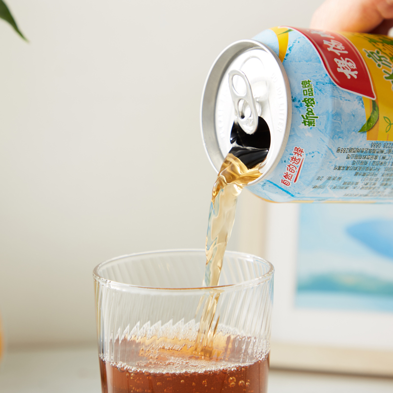 杨协成 300ml*12罐 柠檬水柠檬茶饮料 礼盒装 （单位：箱）