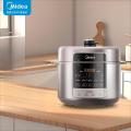 美的（Midea）电压力锅6L特色饺子功能去腥提鲜一锅双胆十大菜单大屏易操作高压锅MY-E6410
