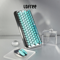 洛斐(Lofree)小瓣蓝牙鼠标孔雀蓝适用苹果Mac电脑办公笔记本iPad手机