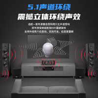 先科(SAST)G-800 5.1声道功放机家庭影院 音箱 AV功放机高保真蓝牙家用卡拉ok功放 峰值1400W