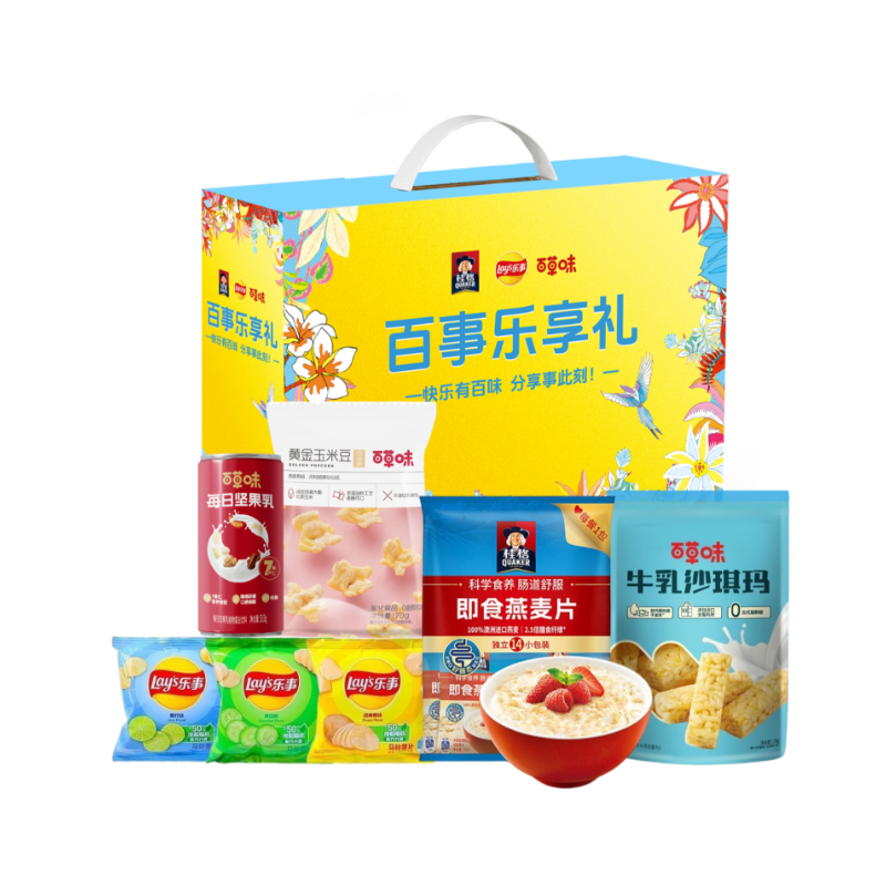 百事乐享礼1006g(礼盒装)7件套高清大图