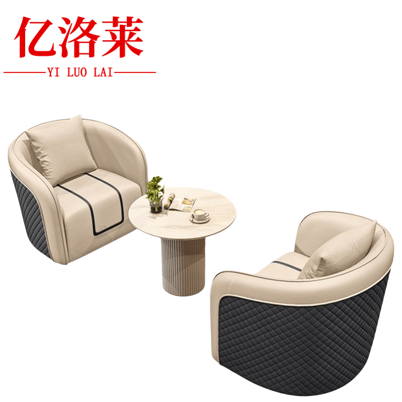 亿洛莱 沙发1+1+茶几 70*65*78㎝ 套高清大图