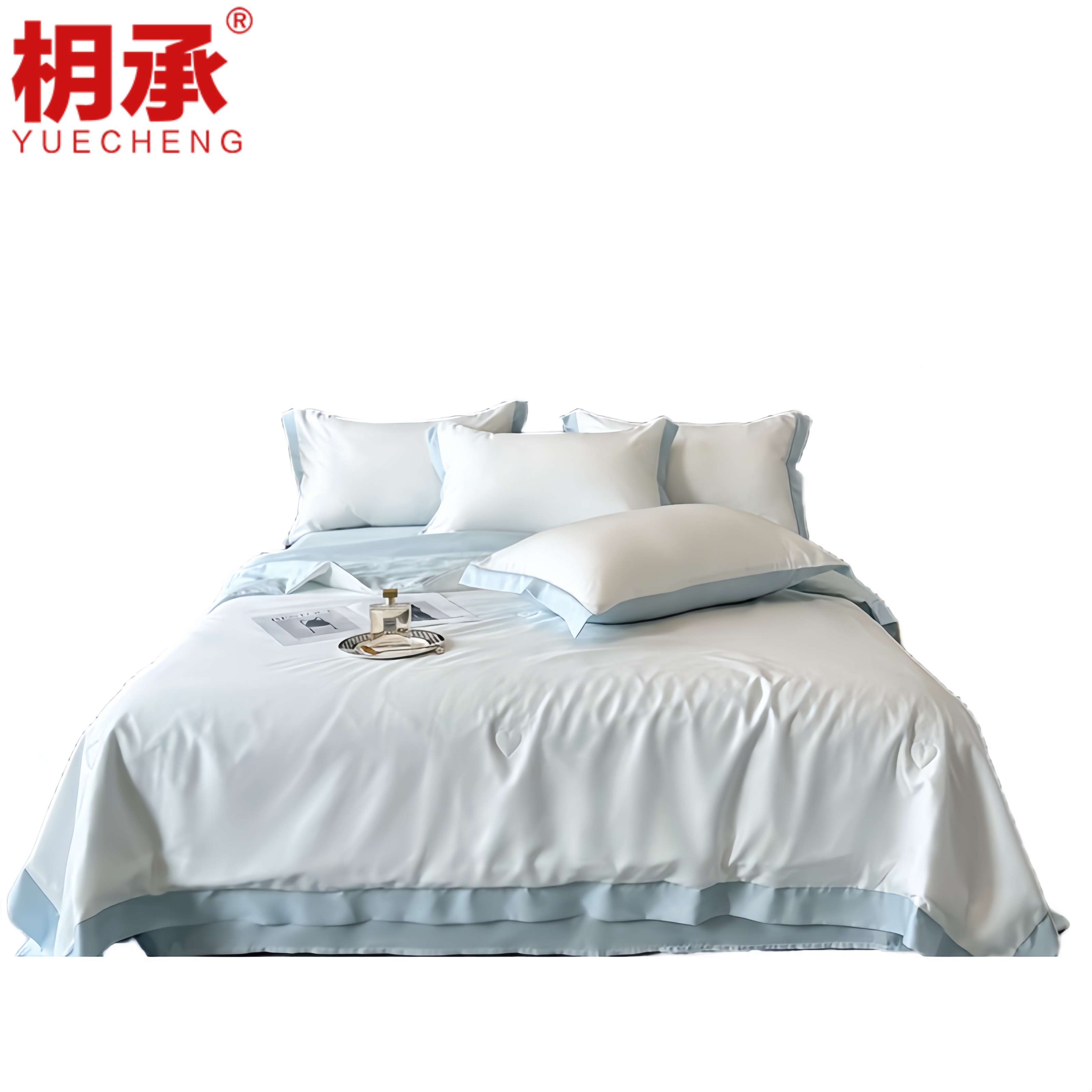 枂承 夏凉被四件套 200*230cm 床高清大图