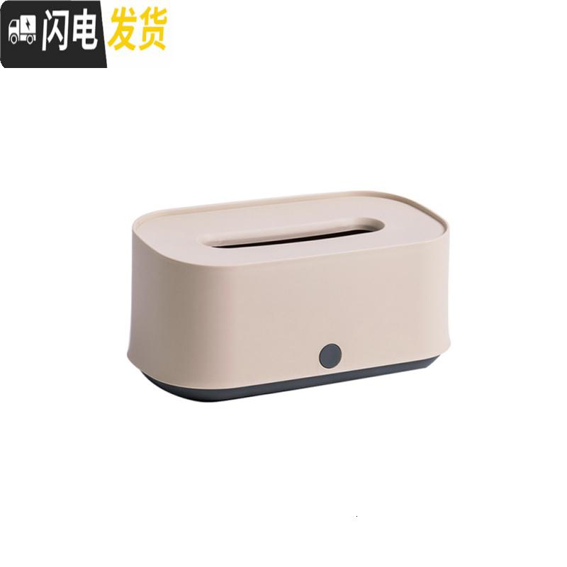 三维工匠创意纸巾盒北欧风ins家用多功能客厅茶几收纳盒装纸巾抽纸盒高清大图