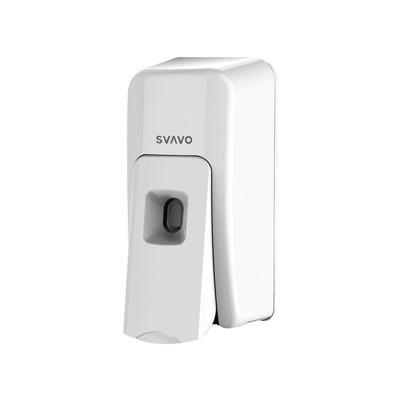 瑞沃 免打孔手动皂液器壁挂式 VX688白色按压喷雾款600ml