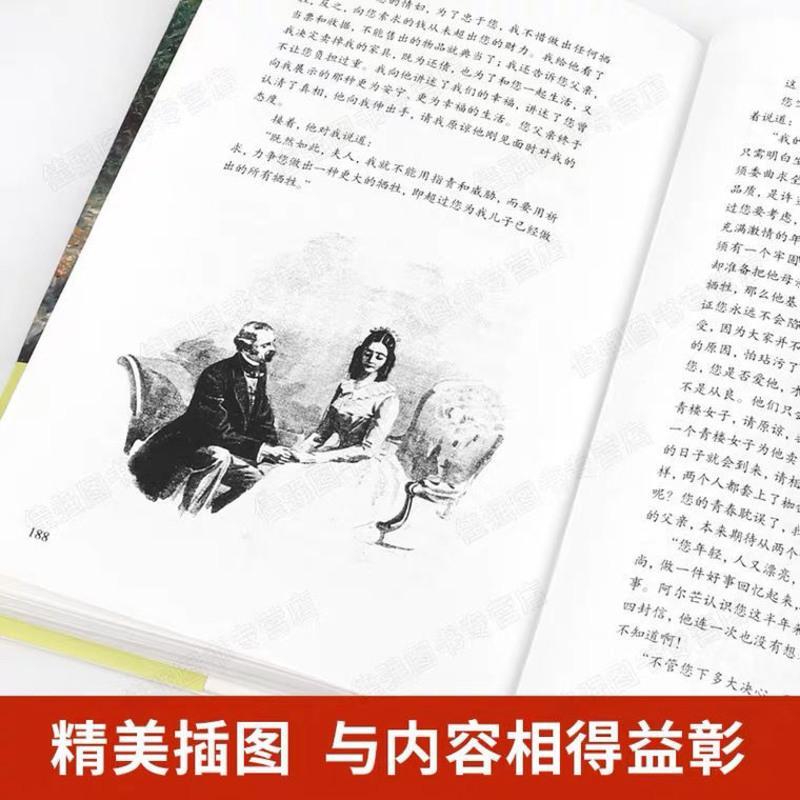 茶花女 名家名译经典世界文学名著文学类书籍世界名著 学校推荐书 茶花女[名家名译版]