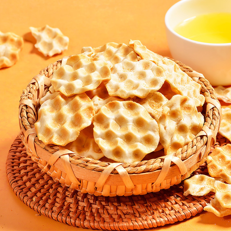 海玉石头饼中式糕点非油炸饼干山西陕西特产石子烤馍原味2kg