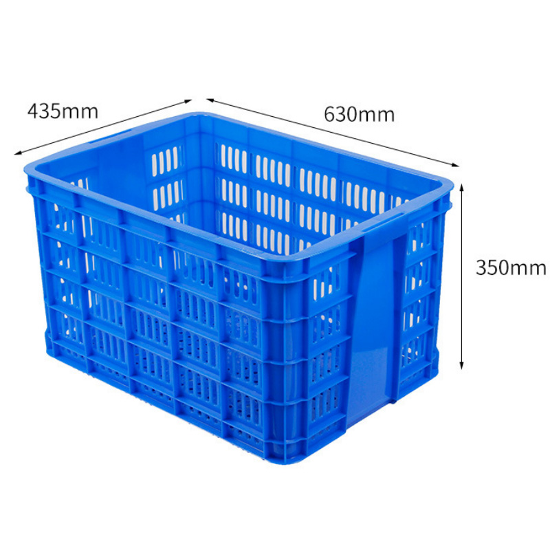 豫龙都塑料筐630*435*350mm个高清大图