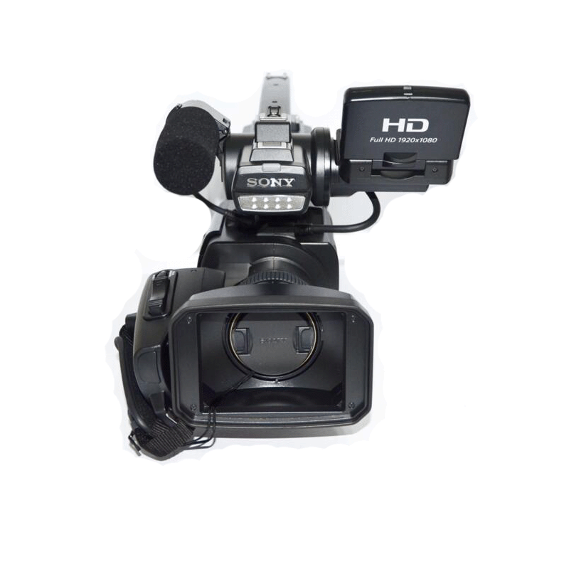 索尼(SONY)HXR-MC2500 专业数码摄像机 肩抗式存储卡高清摄录一体机套餐 约614万像素 3英寸显示屏高清大图