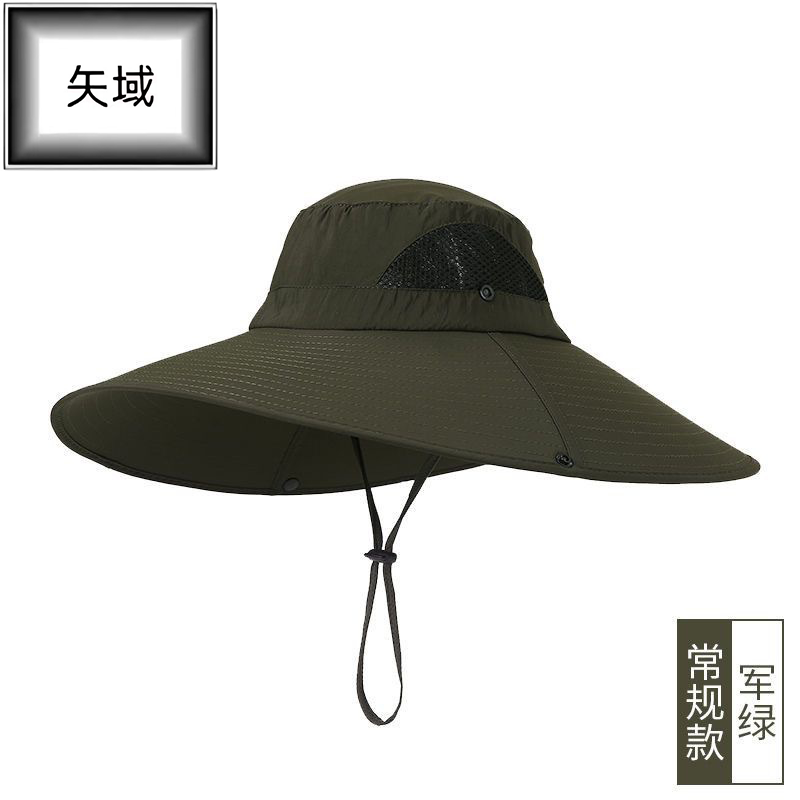 矢域时尚防晒遮阳帽轻盈透气可折叠户外运动帽防紫外线设计简约百搭帽型高清大图