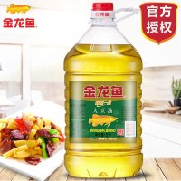 金龙鱼精炼一级大豆油5L/桶 食用油烘焙炒菜色拉油食用油