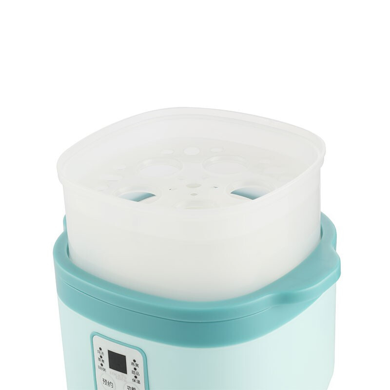 乐扣乐扣(Lock&Lock) EJP517BLU 电炖盅 800mL PP+陶瓷 20.5×18×24cm单台装