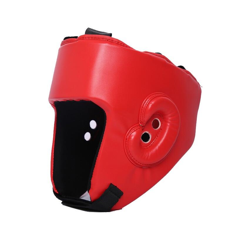 兵戎 散打头盔拳击搏击护头运动健身武术格斗训练护具成人儿童护头