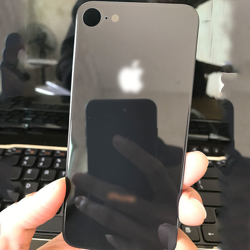 适用于苹果x后盖玻璃iPhone x/8/8P/xr/xs/xsmax/11 手机后壳后屏 苹果8黑色[送工具三件套]
