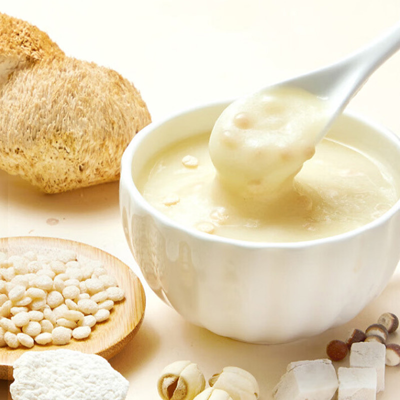 燕之坊小米米稀香味浓郁口感顺滑即冲即食盒装山药猴菇款300g高清大图