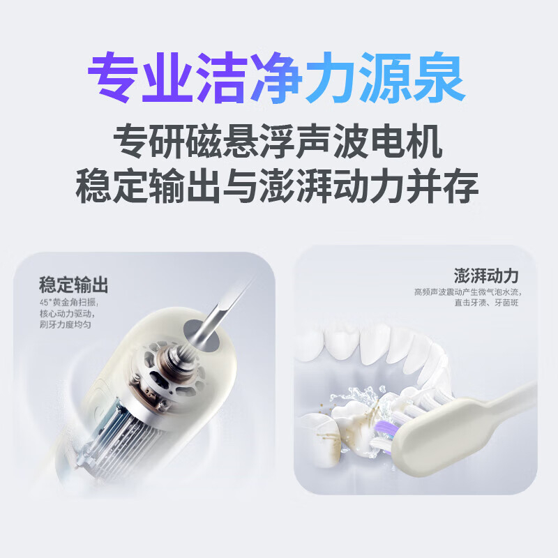 冷酸灵 声波电动牙刷 S900 BDZSSC高清大图