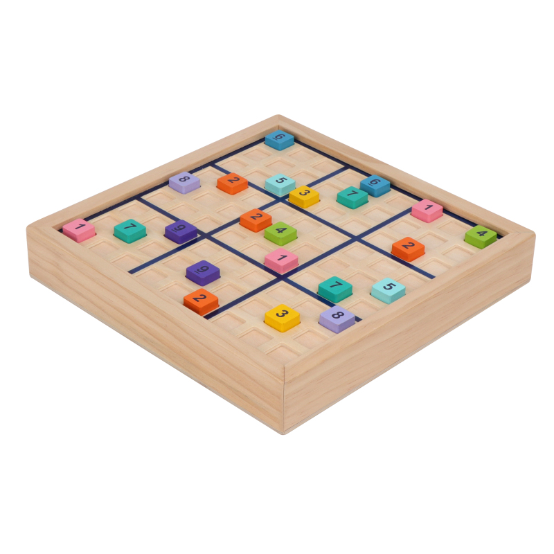 第1印象九宫格木制数独游戏棋小学生教具儿童益力玩具数字棋614岁儿童