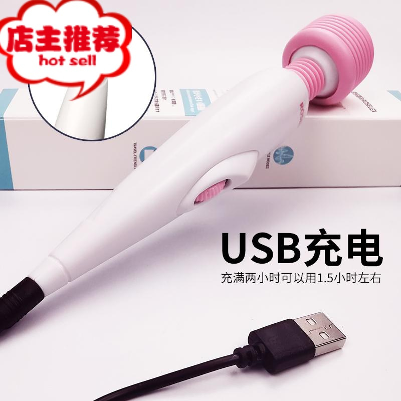 迷你充电小号av按摩震动棒私处高潮自慰跳蛋阴蒂刺激女性用品欢乐小鸟 私宠av棒:E套餐