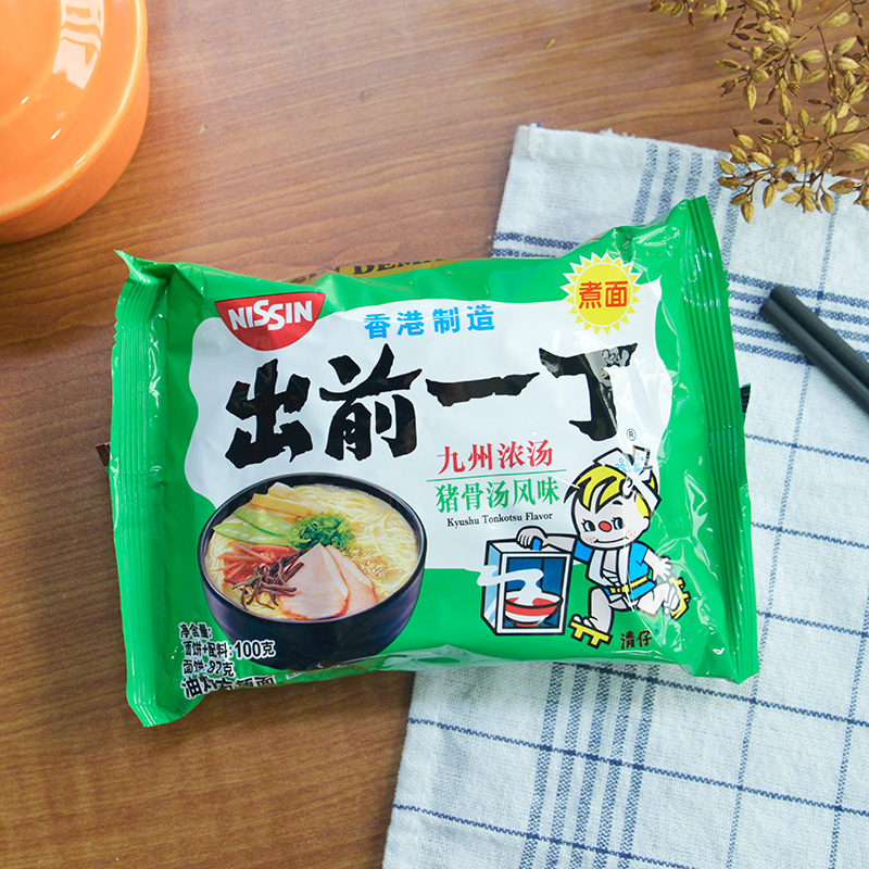 香港出前一丁方便面 九州猪骨汤味100g